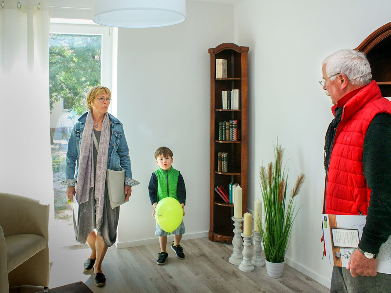 In unseren sanierten Wohnungen fühlen sich Jung und Alt zu Hause.