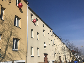 Rote Bälle in Chemnitz suchen, neue Wohnung finden und Miete sparen.
