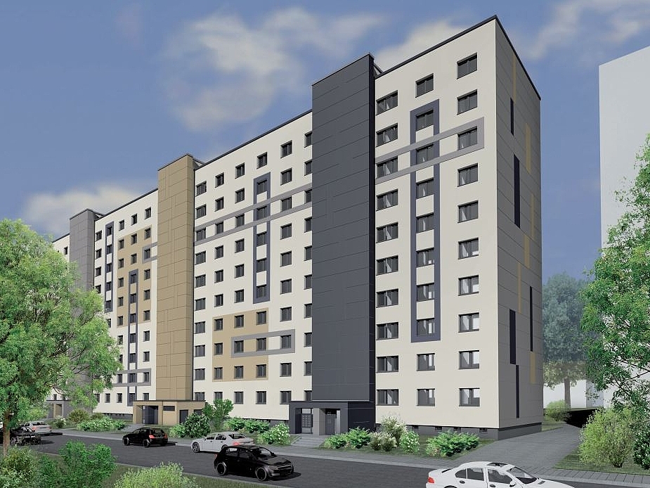 Modellansicht Otto-Nagel-Straße