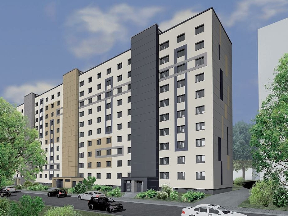 Modellansicht Otto-Nagel-Straße