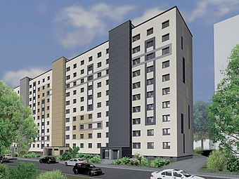 Modellansicht Otto-Nagel-Straße