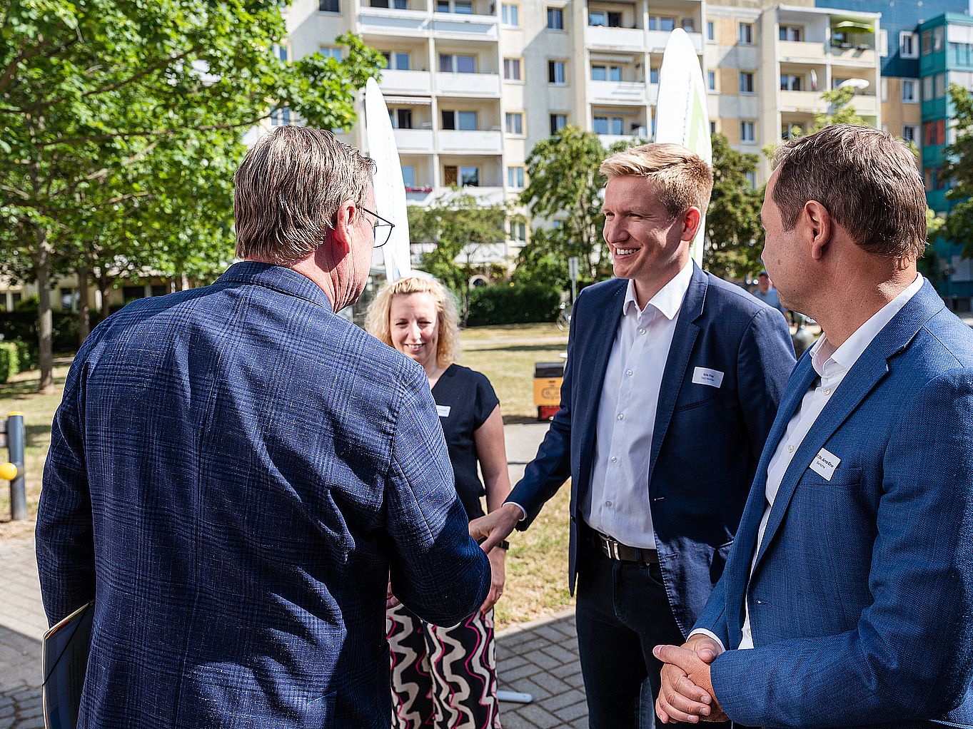 Quartierstreffen in Gera-Lusan mit Ministerpräsident Bodo Ramelow mit Präsentation der zukunftsweisenden Projekte im Eichenhof in Kooperation mit TAG Wohnen.