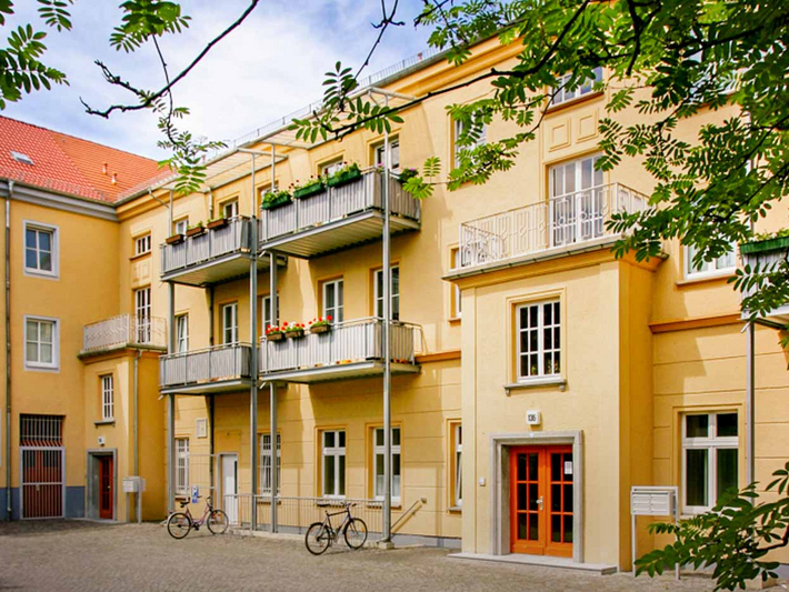 Das Papgeienviertel in Senftenberg ist nicht nur bei Studenten beliebt.