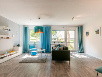 Nach Umbau und Sanierung freuen sich Chemnitzer über Wohnung mit viel Platz und Komfort.