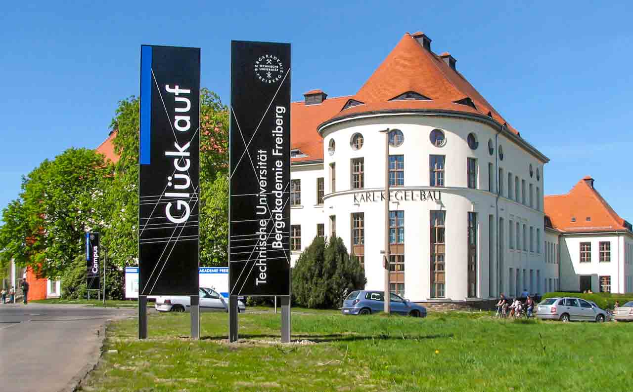 Heller Campus der Technischen Universität Bergakademie Freiberg